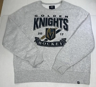 Suéter gris marca Vegas Golden Knights '47 para hombre talla 2XL Foto 1 de 4