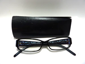 Fendi Brille NUR GESTELL F664 53- 14 BLAU Vollrand MIT ETUI - Bild 1 von 10