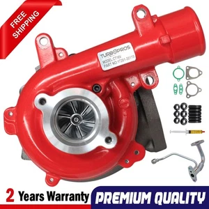 High Flow Turbo Without Actuator+Oil Feed Pipe For Toyota Hilux 1KD-FTV 3.0L - Picture 1 of 17