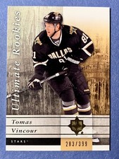 2011-12 Ultimate Collection #110 - Tomas Vincour /399 RC Dallas Stars
