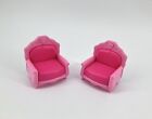 Sanrio Little Berry Collection Pink Sofa Chairs & Bathroom Sink Lot Hello Kitty