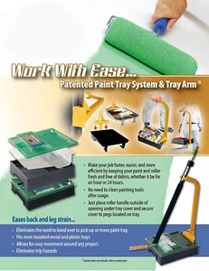 Paint tray arm kit make painting easier by having a handle on your tray - Picture 1 of 6