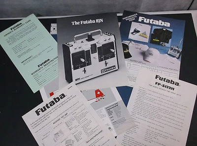 COLLECTIBLE MISC FUTABA LITERATURE AS PICTURED * G-COND* - Image 1 of 2