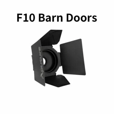 Aputure F10 Barndoors 10" For F10 Fresnel Lens LS 600d Pro 300D II 300X 120d II - Image 1 of 4
