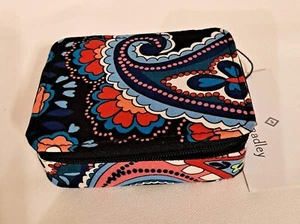 NEU Vera Bradley Reise Pillendose HAYMARKET PAISLEY 8-Tage Etui - Bild 1 von 2