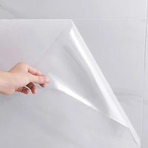 Clear Peel and Stick Wallpaper Self-Adhesive Wallpaper Wall Protector Oil Pro... - Picture 1 of 7