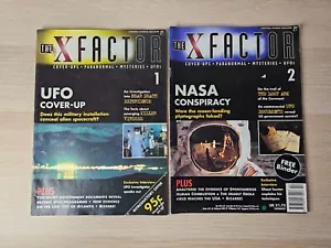 The X Factor Magazine Issue 1 / Issue 2 UFO's Paranormal Mysteries Cover-Up - Picture 1 of 1