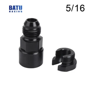 Fuel Line EFI Adapter Fitting -6 AN Male to 5/16" Quick Disconnect Screw On - Picture 1 of 9