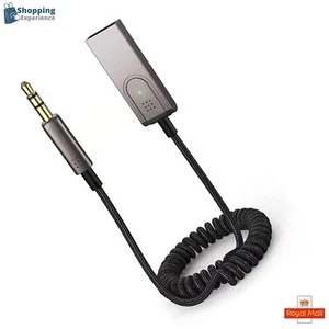 Bluetooth Handsfree USB AUX Car Receiver 3.5mm AUX Audio Stereo Music Adapter - Picture 1 of 12