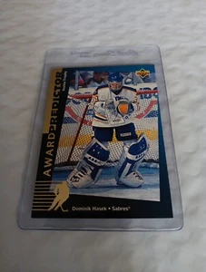 1994-95 Upper Deck Dominik Hasek Award Predictor #H31 Insert Buffalo Sabres Card - Picture 1 of 2