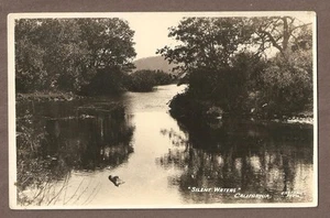 VINTAGE POSTCARD 1923 RPPC REAL PHOTO SILENT WATERS CALIFORNIA - Picture 1 of 1