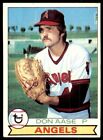 1979 Topps #368 Don Aase Angels Baseball Card In Nm Condition Free Shipping