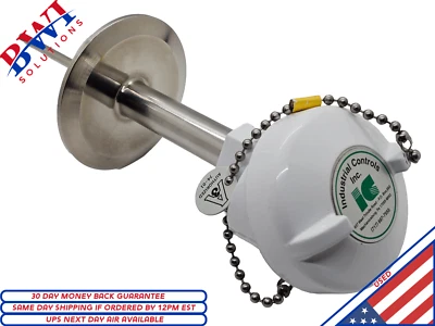 Industrial Control R1T185L483-04-CIP-4-5-31W Temperature Sensor Probe, 4", 3Wire - Image 1 of 4