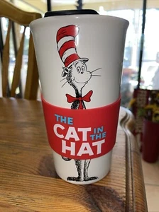 Katze im Hut Keramik Coffee To Go Becher - Bild 1 von 6