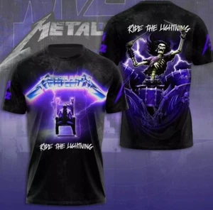 New!!! Metallica M72 World Tour Date 2025 3D Shirt S-5XL Gift Fan Men Women - Picture 1 of 6