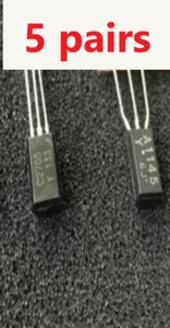 TOSHIBA Transistor Genuine 2SA1145-Y x 5 / 2SC2705-Y x 5, 10pics made in japan - Picture 1 of 4