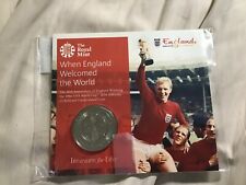 When England Welcomed the World UK £5  Coin  2016