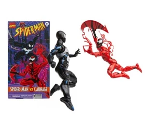NEW Marvel Legends Comic ver. 2 Piece Set Spider-Man VS Carnage 6" Action Figure - Picture 1 of 13