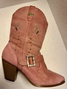 Dingo women’s boots, size 8.5, Style DI735. 70s Rare. Still has sticker. No Box - Picture 1 of 8