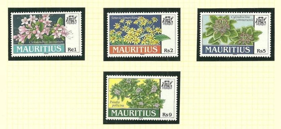 MAURITIUS SG997-1000 LOCAL PLANTS MNH Foto 1 de 1