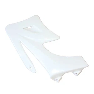 BLANCO Plástico delantero DERECHO Protector lateral del tanque Guardabarros APOLLO ORION 250 PIT Dirt Bike - Imagen 1 de 2