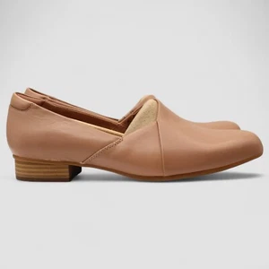 Clarks Juliet Palm Slip On Leathers Womens Shoes Size 10.5 M - Picture 1 of 8