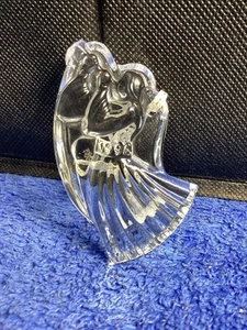 Vintage 1996 Waterford Crystal Christmas Ornament The Angel Song Of Christmas  - Picture 1 of 7