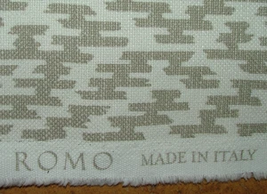 3.7 Metre Romo Printed Linara Isala Fabric Upholstery Cushion Curtain RRP£220.15 - Picture 1 of 15