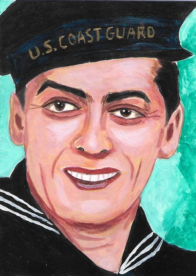 Оригинальная картина ACEO актер VICTOR ЗРЕЛЫЙ подписанный акрил OOAK 1/1 - Изображение 1 из 1