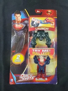 Superman Quick Shots Figures Ultrahero Superman 2013 New Sealed 2 Figures - Picture 1 of 7