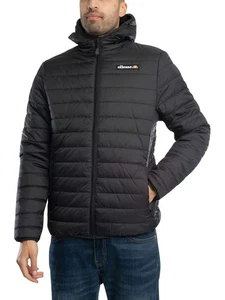 Ellesse Men's Ladruns Padded Jacket, Black - Picture 1 of 5