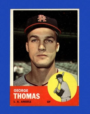 1963 Topps Set-Break # 98 George Thomas EX-EXMINT *GMCARDS* - Image 1 of 2