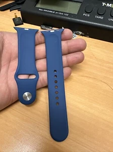 Original & Original Apple Uhrenarmband 38 mm & 40 mm/41 mm Größe M/L Alaskablau - Bild 1 von 3
