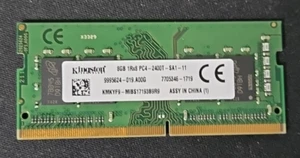 DELL KINGSTON 8GB SO-DIMM PC4 2400 DDR4 - NOTEBOOK / LAPTOP / AIO : MEMORY - RAM - Picture 1 of 2