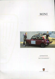 Rover Mini Approved Accessories UK market sales brochure & price list c.1994 - Picture 1 of 1