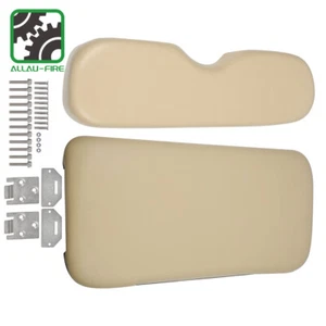 High Density For EZGO TXT/Medalist Golf Cart 1993-2013 TAN Front Seat Cushion - Picture 1 of 9