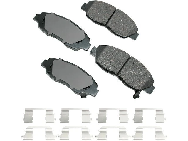 Juego de pastillas de freno delanteras para Honda Insight 2010-2014 Akebono 33935DVQC 2011 2012 2013 Foto 1 de 2