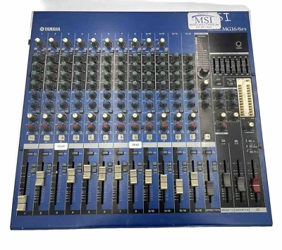 Yamaha MG16/6FX 16-Channel Mixer NOT TESTED - Image 1 of 4