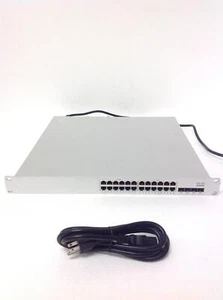 CISCO MERAKI MS350-24P-Hw Gigabit Ethernet Switch 24 Ports w/PS, Rack Ears,WORKS - Picture 1 of 11
