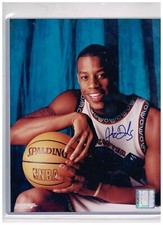 1997-98 Score Board Antonio Daniels Autographed 8" X 10" Photograph RC Year 