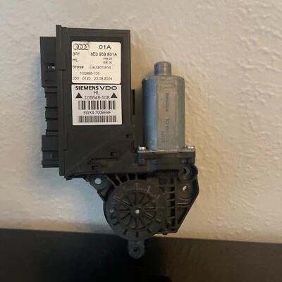 AUDI A4 S4 QUATTRO 2002-2008 RL, VENTANA TRASERA IZQUIERDA MOTOR OEM KM510361 Foto 1 de 4