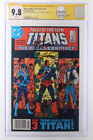 Tales of the Teen Titans #44 - CGC 9.8 Nightwing NEWSSTAND Signed Perez Wolfman
