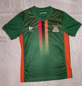 MAFRO Zambia Soccer Football Jersey Shirt Green National Men Size L Chipolopolo - Picture 1 of 10