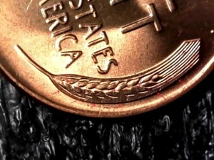 Centavo Lincoln Wheat 1956-D - error de ataque Inv#E5864 - Imagen 1 de 3