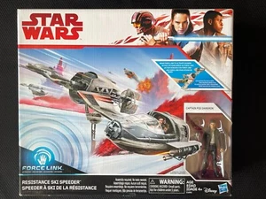 🚀Speeder de esquí de resistencia con Poe Dameron🚀Star Wars Force Link NOTMINTSEEPICS 2017 - Imagen 1 de 3