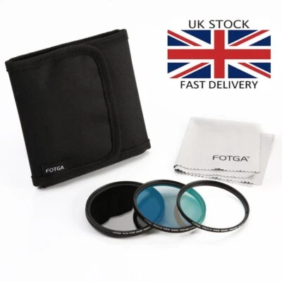 FOTGA 82mm Slim ND2 to ND400 ND-MC Filters Fits for DSLR Mirrorless Camera Lens - Image 1 of 4