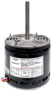 Protech Blower Motor - 1/2 HP, 1 Phase, 3 Speed, 120V, 1075 RPM - 51-23012-31 - Picture 1 of 1