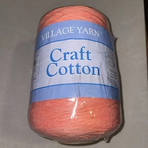 Village Yarn Craft Cotton Cone #5015 Cantaloupe - 16oz 454g 743yd 682m - Picture 1 of 6
