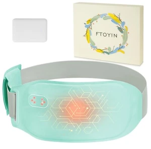 FToyin Portable Electric Heating Pad Menstrual Cramps Period Pain Relief Women - Picture 1 of 5