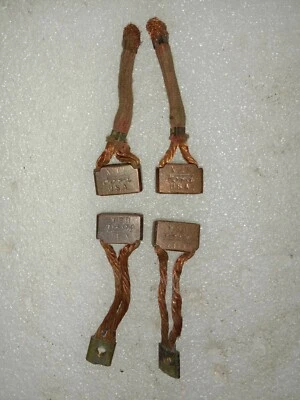Jeep Willys Mb Ford Gpw ww2 G503 NOS Starter Motor Brush Set Ford Marked - Image 1 of 4